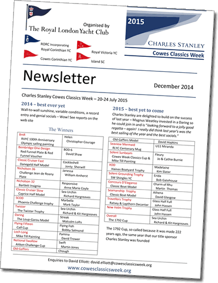 CCW Newsletter December 2014